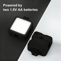 Perlengkapan Vlogging Ponsel dengan Tripod, Lampu LED, & Mikrofon Shotgun untuk iPhone Android TikTok YouTube Wawancara