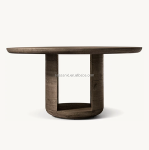 Mesa de comedor redonda Sassanid Modern Classical Architecture Oak Bora - Product Image 4