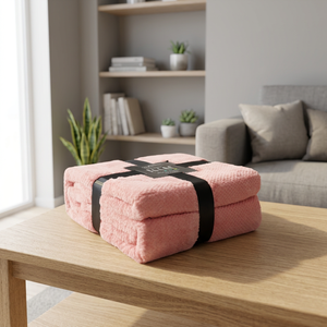 Custom Logo Microfiber Fabric Anti-Bacteria Baby Flannel <b>Blanket</b> Skin-Friendly Waffle Jacquard Full Colour Quilted Western Four - Product Image 3