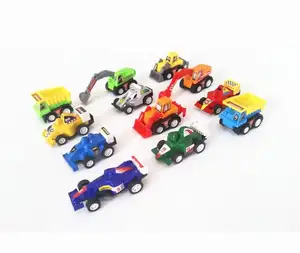 高品质迷你玩具车和卡车流行的儿童回拉车各种颜色的压铸车