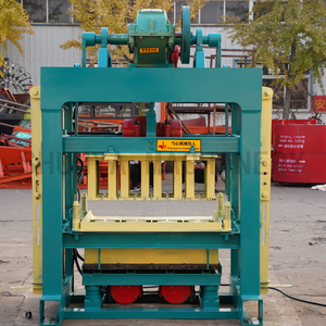 Shunya Günstige und Beliebte QTJ4-40 Halbautomatische Bau-Verbundstein-Betonblock-Ziegelherstellungsmaschine - Product Image 5
