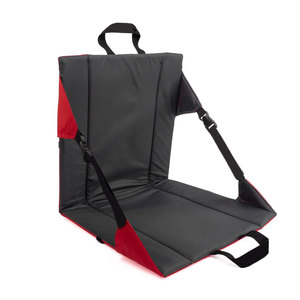 Folding Beach Chair with Adjustable Strap Comfortable Sports Field <b>Cushion</b> Suitable for Camping Outdoor Hiking - Product Image 2