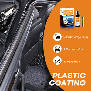 Aegis NC-893 Advanced Professional Repair Liquid <b>Plastic</b> <b>Restorer</b> Faded Damaged Parts Black Color No Rinse Low Odor 5-Year - Product Image 2