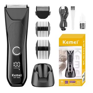 KM-1848 multifunzione digitale impermeabile tagliacapelli Trimmer <span class=keywords><strong>uomo</strong></span> donna privato Clipper epilatore elettrico - Product Image 2
