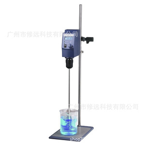 เครื่องผสมสารในห้องปฏิบัติการ Xiuyuan รุ่น LA154EU ความจุ 40 ลิตร หน้าจอ LCD ติดตั้งด้านบน ความเร็ว 50-2200 รอบต่อนาที สำหรับการผสม โฮโมจีไนซ์ และกระจายตัว - Product Image 1