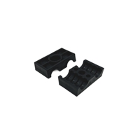 Paire de blocs de serrage 0009550812 pour chariot élévateur Linde 335-03 E16/E20-03, système hydraulique de mât standard de type 180