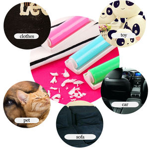 KingHon Reusable and Washable Small Travel Portable Lint Roller Pet Hair Remover Sticker Roller Cleaner <b>for</b> <b>Clothes</b> or Fur - Product Image 6