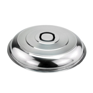 Couvercle de wok en acier inoxydable, profil haut avec aimant, épaissi pour marmite vapeur de style nord-est, grande taille, durable - Product Image 4