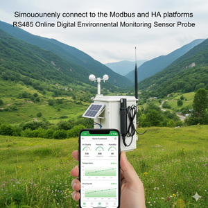 同時に接続するモッドバスHAオンライン空気質センサー、デジタル湿度<span class=keywords><strong>CO2</strong></span>センサー、2%RH、PH、EC、塩分、TDS水質 - Product Image 6