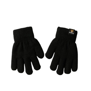 Gants d'hiver chauds d'extérieur à cinq doigts Gants en peluche pour enfants Gants en <span class=keywords><strong>laine</strong></span> d'<span class=keywords><strong>alpaga</strong></span> de couleur bonbon - Product Image 5