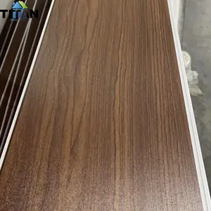 Painel de teto interno em PVC das Filipinas, azulejos de teto, painel de parede em PVC, plástico liso para parede