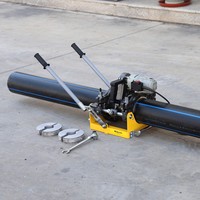 Máquina de Soldadura de Tuberías de HDPE Manual de 60-160 mm a Precio Competitivo, Máquina de Soldadura por Fusión a Tope para Tuberías de Agua con Certificación SGS