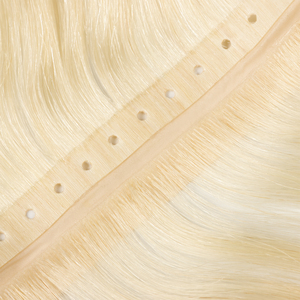 Extensions de <span class=keywords><strong>cheveux</strong></span> Remy Butterfly Hair Weft, légères, fines, sans couture, effet naturel brillant, faciles à coudre. - Product Image 1