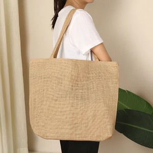 Bolsa de Yute Ecológica con Logotipo Personalizado Biodegradable, Bolsa de Yute Promocional Impresa, Compre en China a Precio de Mayoreo - Product Image 1