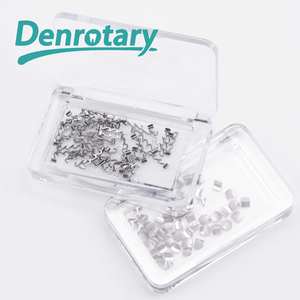 Fabricación de productos de alta calidad de <span class=keywords><strong>ortodoncia</strong></span> gancho crimpable largo curvado izquierdo <span class=keywords><strong>ortodoncia</strong></span> Bondable botones linguales - Product Image 5