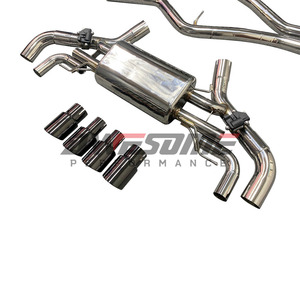 Impresionante Tubo de Escape Valvetronic SS304 para <span class=keywords><strong>BMW</strong></span> B58 G20 M340 G22 <span class=keywords><strong>M440I</strong></span> 3.0T, Silenciador Catback con Válvulas, Piezas de Rendimiento Automotriz - Product Image 3