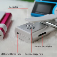 Nuevo Reproductor MP3 con Botones y Pantalla Grande, Mini Walkman Portátil, Reproductor MP4 Deportivo con Altavoz Integrado y Clip Trasero