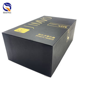 Envase de Cartón con Blíster para Botella de 5 ml, Color Negro de Lujo con Detalles en Dorado, Directo de Fábrica - Product Image 5