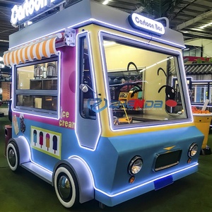 รถขายอาหารราคาถูก โปรโมชั่นร้อนแรง สำหรับร้านกาแฟ รถขายไอศกรีม ขายส่ง - Product Image 2