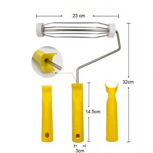 <span class=keywords><strong>Rodillo</strong></span> de Pintura <span class=keywords><strong>para</strong></span> <span class=keywords><strong>Paredes</strong></span>, Juego de Rodillos de Pintura de Látex, Bandeja de Plástico <span class=keywords><strong>para</strong></span> Rodillos de 9 Pulgadas, Juego de Alta Gama - Product Image 4