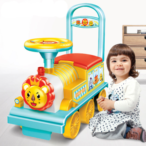 DWI Dowellin Entraînement à la marche <span class=keywords><strong>pour</strong></span> bébé Voiture à pédales Jouet <span class=keywords><strong>pour</strong></span> enfants Marcheur Voiture à piles <span class=keywords><strong>Train</strong></span> <span class=keywords><strong>pour</strong></span> bébé - Product Image 2