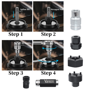 30pcs thép sửa chữa Kit <span class=keywords><strong>alternator</strong></span> ròng rọc loại bỏ cài đặt công cụ cho VW Audi Ford BMW Benz Volvo GM cho TOYOTA Buick xe - Product Image 5