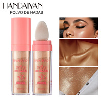 Nouvelle Arrivée Poudre Scintillante Fée Éclatante Corps Entier Naturel Effet 3D Contour Blush Poudre Élfe Nacrée Pailletée