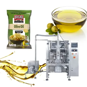 Machine à emballer de poche d'huile comestible de moutarde de cuisson automatique à grande vitesse de 1kg