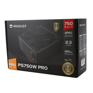 KINPOWER Nouvelle <span class=keywords><strong>alimentation</strong></span> électrique semi-modulaire certifiée 80 Plus Bronze Gold de <span class=keywords><strong>650</strong></span> watts avec ventilateur de 140 mm - Product Image 4