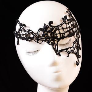 Máscaras de Encaje Negras y Sensuales para Mujer, para Fiestas de Disfraces, Carnaval Veneciano, Baile de Graduación - Product Image 5
