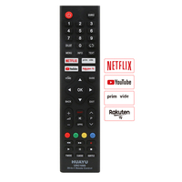 Télécommande universelle intelligente HUAYU 20-en-1 pour téléviseurs Samsung, LG, Sony, Philips, Hisense, TCL, Vizio, Sharp – Prise en charge OEM