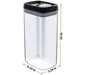 4PC Đặt Nhà Bếp & Phòng Đựng Thức Ăn Được Niêm Phong Tốt Hộp Đựng Thực Phẩm Cực Lớn Có Nắp Đậy Cho Mì Ống, Bột Mì, Ngũ Cốc - Product Image 2