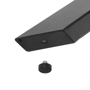 Removable Industrial Cast Iron Steel Frame X-Shaped <b>Table</b> <b>Legs</b> for Hospital Outdoor Use Office Bench Coffee Restaurant Furniture - Product Image 6