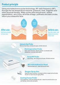 Appareil de nettoyage en profondeur 8 en 1, hydratant, éliminateur de points noirs, peeling, microdermabrasion, meilleur prix - Product Image 3