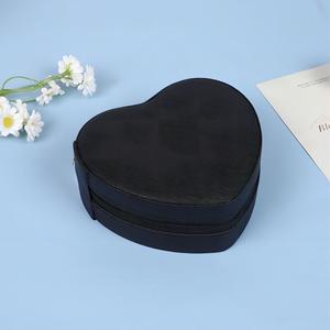 Boîte de rangement pour bijoux de luxe pliable en velours avec fermeture à glissière, sac de rangement pour bijoux de haute qualité - Product Image 6