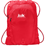 Sac à dos à cordon de serrage, sacs de sport de gymnastique, sac à dos robuste avec poche intérieure, grand Polyester imperméable CR