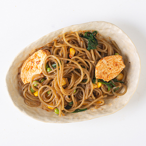 Vente en gros de nouilles spaghetti konjac sèches sans gluten à faible teneur en glucides avec épinards en sac nouilles séchées pour une alimentation saine - Product Image 6