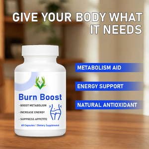 OEM ODM Burn Boost Capsules with Raspberry Ketone Supercharge Your Metabolism Energy Curb Cravings Green Tea Burn Boost Capsules - Product Image 2