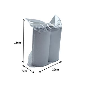 Bande auto-adhésive en polyester noir de 10 cm x 1 m avec crochets et boucles pour canapés et vêtements, Velcro auto-adhésif - Product Image 3
