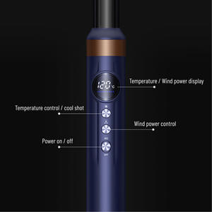 Diffuseur de sèche-<span class=keywords><strong>cheveux</strong></span> avec buse ionique 1000W pour coiffage automatique bouclant et lissant - Product Image 4