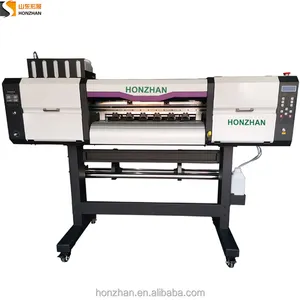 Good quality A2 60cm Multi-color DTF PET heat transfer film printing machine with white ink and hot melt powder