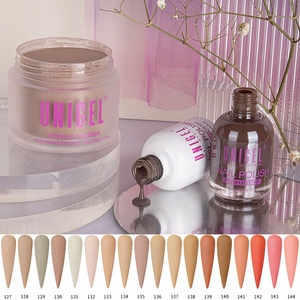 <span class=keywords><strong>Unigel</strong></span> - Juego de Esmalte de Uñas Acrílico en Polvo, 216 Colores, 15 ml, Vegano, 3 en 1, Esmalte de Gel de Color Combinable para Uso en Salones de Belleza - Product Image 4