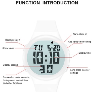 Trending Hot Products Women's Outdoor Sports Electronic Watches Ladies Wristwatch Led <b>Digital</b> 50m Waterproof <b>Clock</b> Watch - Product Image 5