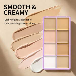 Palette <span class=keywords><strong>de</strong></span> correcteurs couvrants et base invisible pour <span class=keywords><strong>les</strong></span> <span class=keywords><strong>pores</strong></span>, contrôle du sébum, éclaircissant, base <span class=keywords><strong>de</strong></span> maquillage pour le visage avec protection solaire, <span class=keywords><strong>fond</strong></span> <span class=keywords><strong>de</strong></span> <span class=keywords><strong>teint</strong></span> 8 couleurs - Product Image 4