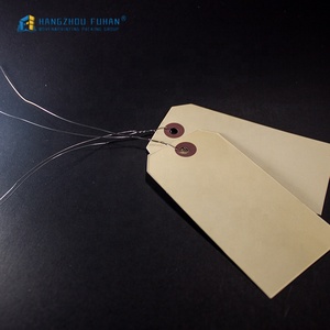 Custom מנילה נייר לתלות תג עם חוט מחרוזת עבור בגד בגדים - Product Image 3