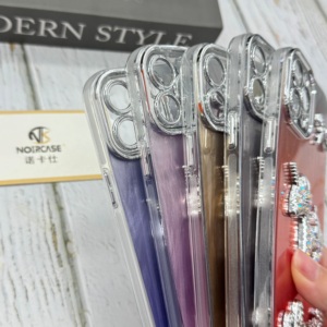 Custodia per telefono Lady Design per Android, con <span class=keywords><strong>unicorno</strong></span> 3D, sottile, in TPU+PC, superficie tattile antiscivolo, creativa e alla moda - Product Image 1