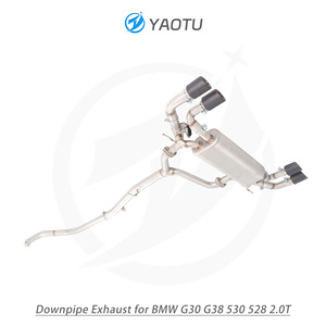 Système d'échappement Valvetronnic YT en acier inoxydable pour BMW 530/530i G30/B48 2.0T 2017-2023 - Product Image 4
