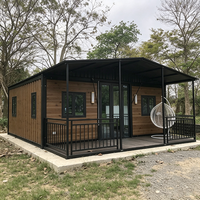 Conteneur modulaire pliable et extensible de luxe, postmoderne, respirant, en acier, pour villa, chambre d'hôtel, maison préfabriquée, disponible en 20, 30 et 40 pieds