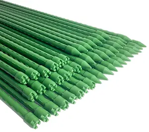 منتج للحدائق على شكل زهور من الصلب الأخضر