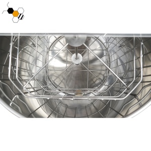 Thép không gỉ Máy chế biến 4 khung hình nghề nuôi ong của nhãn hiệu <span class=keywords><strong>Bee</strong></span> mật ong vắt ly tâm cho mật ong - Product Image 6